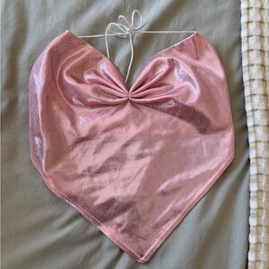 Pink Halter Top